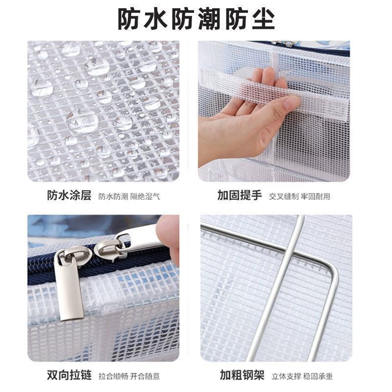 Shoe Box Under-bed Storage Bin Foldable Clear — shoe storage wholesale pick on ShoeVault