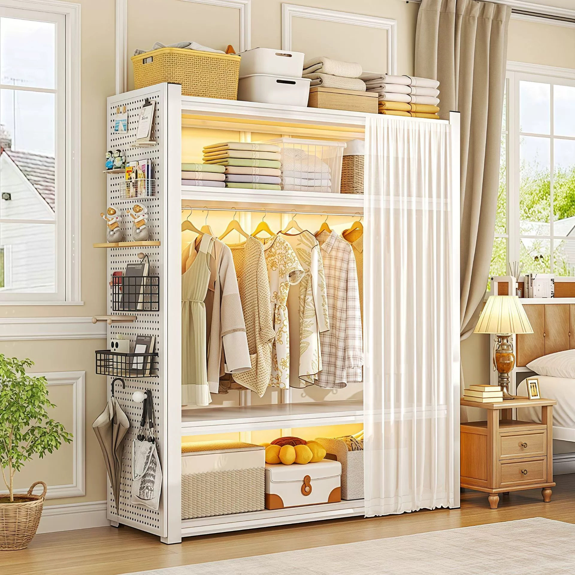 Storage Rack Renter-friendly Wardrobe Closet Wardrobe Simple — shoe storage wholesale pick on ShoeVault