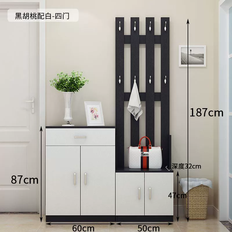 Shoe Cabinet Garment Rack Freestanding Wardrobe Hanger — shoe storage wholesale pick on ShoeVault
