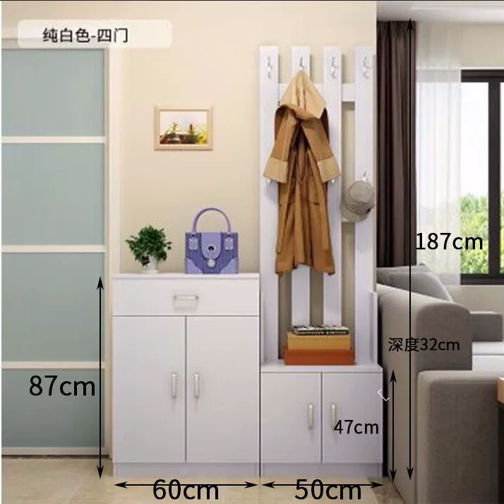 Shoe Cabinet Garment Rack Freestanding Wardrobe Hanger — shoe storage wholesale pick on ShoeVault