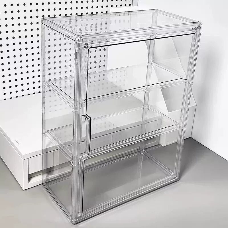Storage Box Wall-mounted Shelf Rack Acrylic Clear — shoe storage wholesale pick on ShoeVault