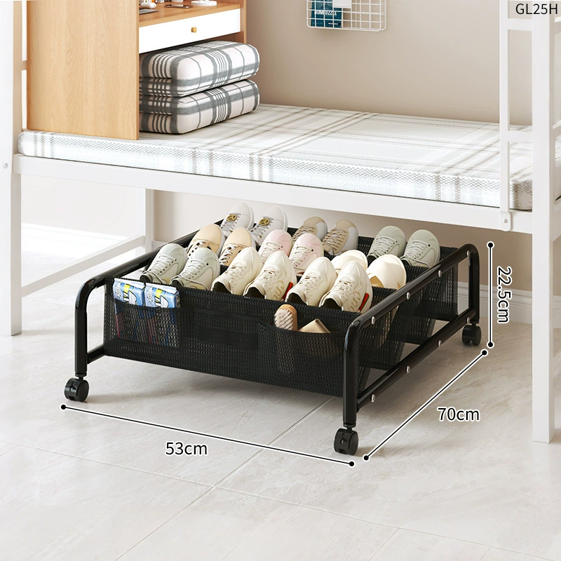 Shoe Rack Under-bed Storage Bin Shelf Rack Rolling — shoe storage wholesale pick on ShoeVault