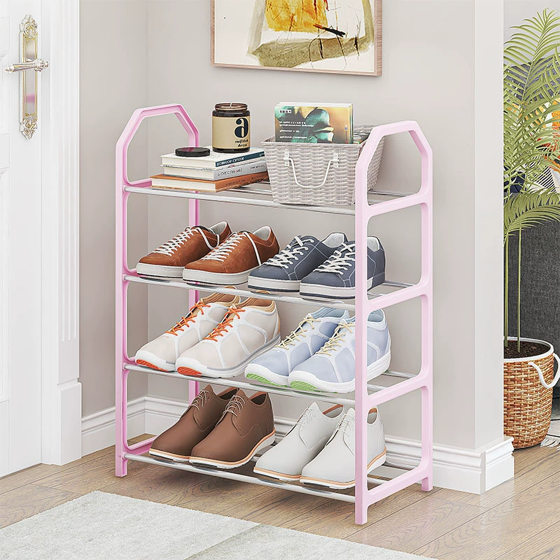 Shoe Rack Shoe Cabinet Stainless Steel Multi-tier Budget — shoe storage wholesale pick on ShoeVault