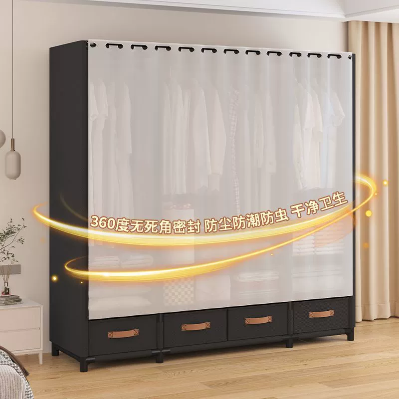 Renter-friendly Wardrobe Closet Shelf Rack Wardrobe Budget — shoe storage wholesale pick on ShoeVault