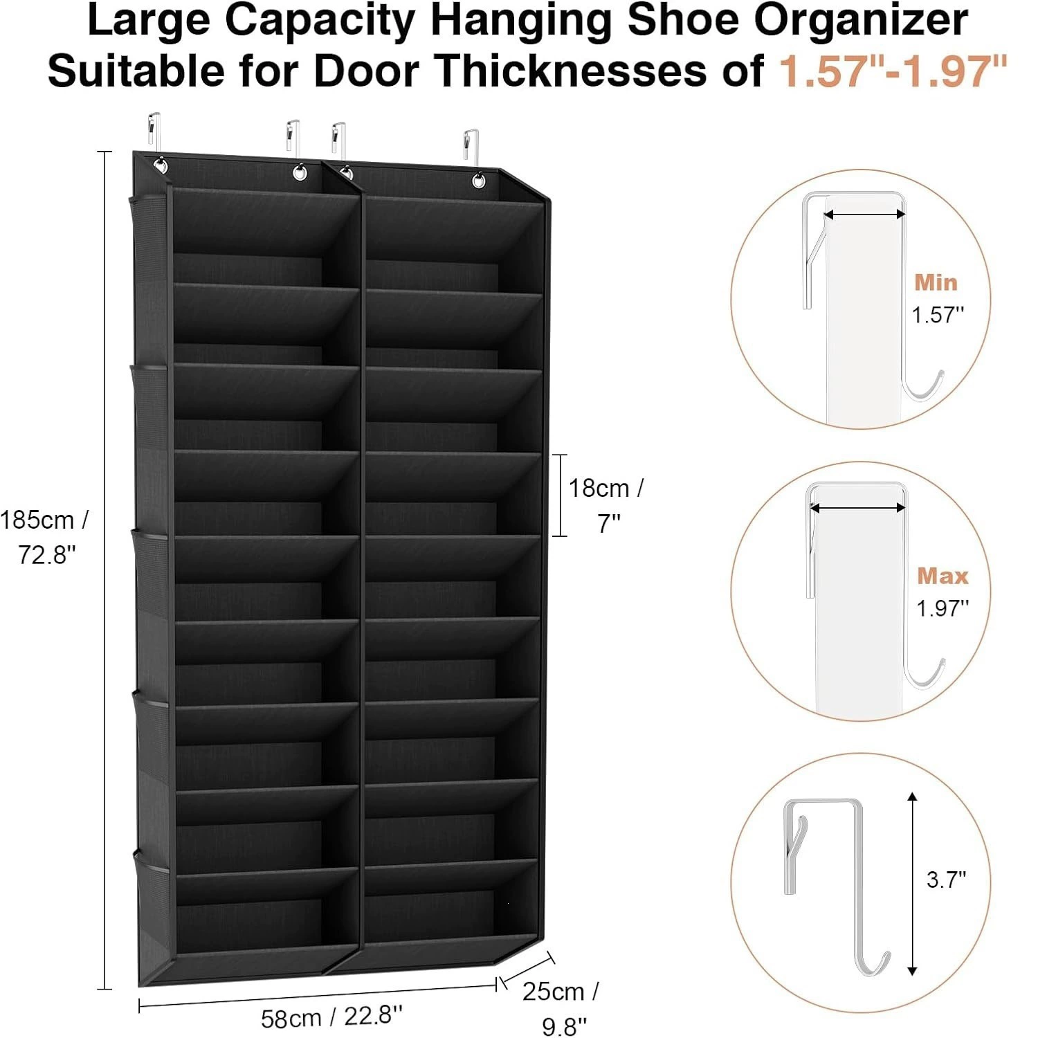 Over-door Multi-tier Home Hx-20 — shoe storage wholesale pick on ShoeVault