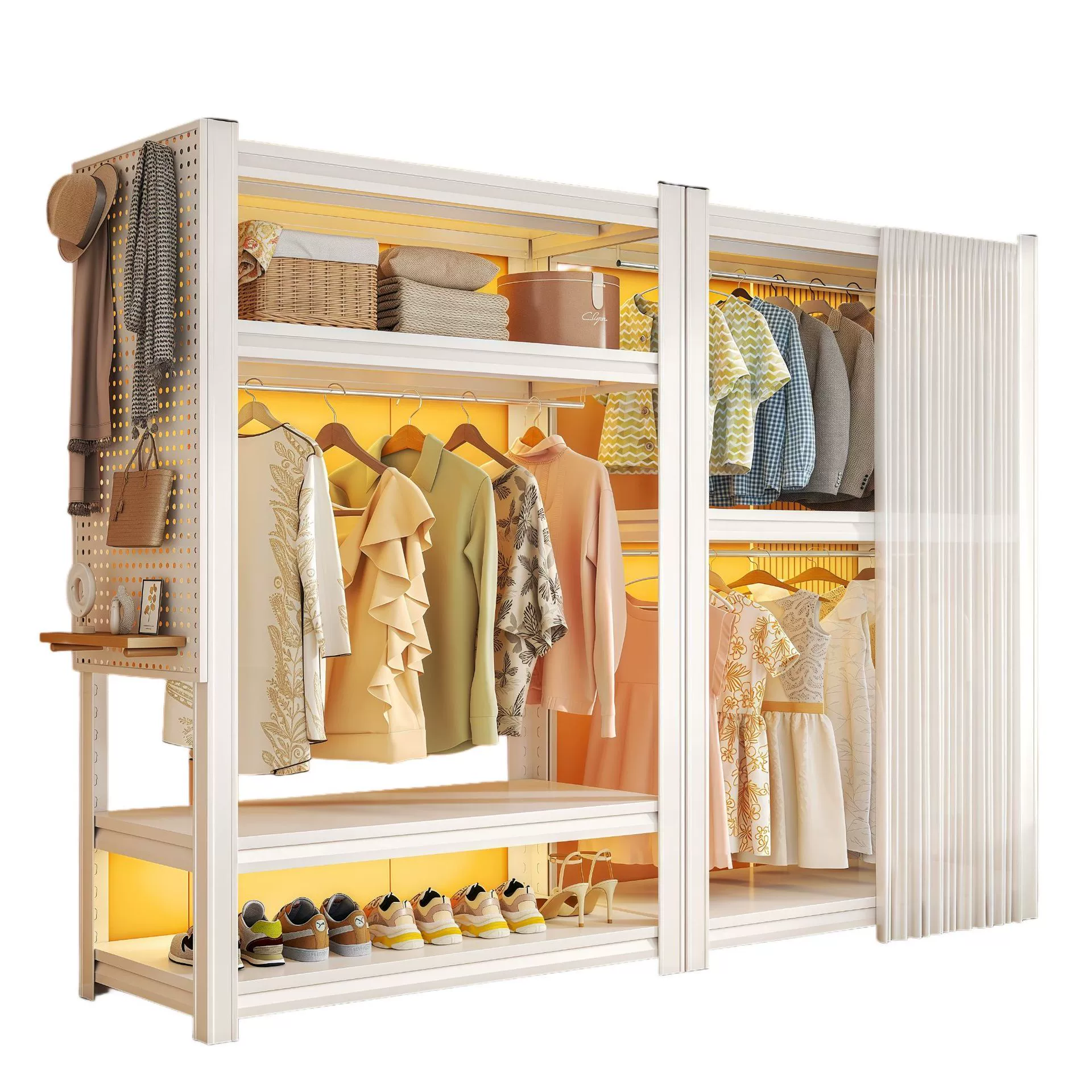 Storage Rack Renter-friendly Wardrobe Closet Wardrobe Simple — shoe storage wholesale pick on ShoeVault