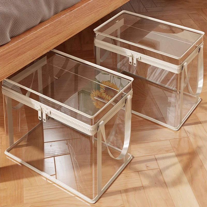Under-bed Storage Bin Simple Clear Large — shoe storage wholesale pick on ShoeVault