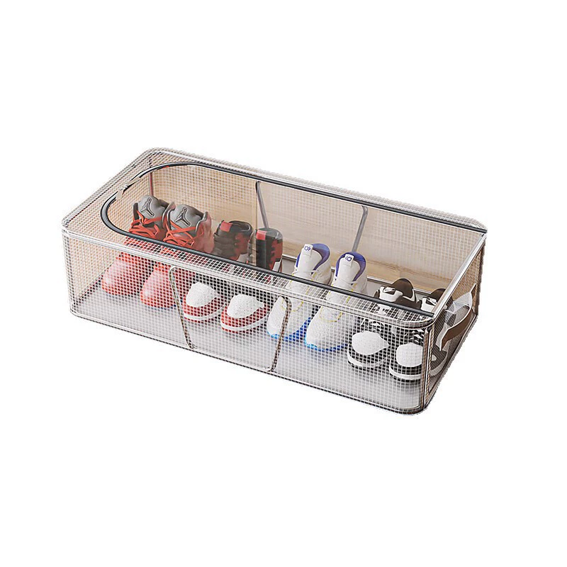 Shoe Box Under-bed Storage Box Foldable Clear — shoe storage wholesale pick on ShoeVault