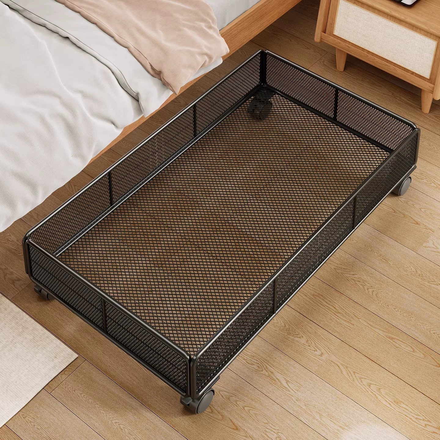 Under-bed Storage Bin Under-sofa Shelf Rack Pull-out — shoe storage wholesale pick on ShoeVault