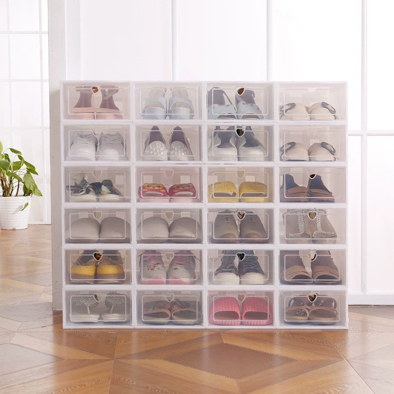 Shoe Box Shoe Cabinet Storage Box Multi-tier Foldable — shoe storage wholesale pick on ShoeVault