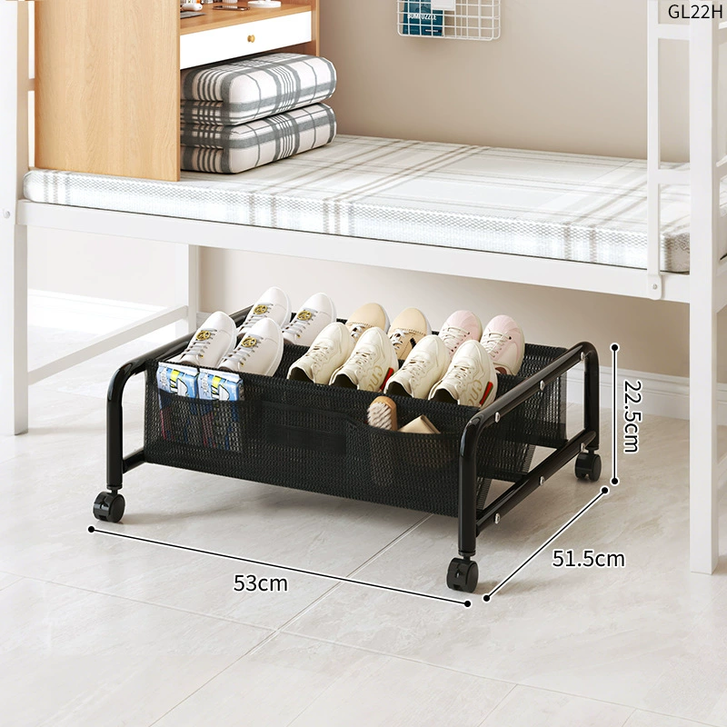 Shoe Rack Under-bed Storage Bin Shelf Rack Rolling — shoe storage wholesale pick on ShoeVault